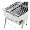 Grill węglowy z półką i składanym rusztem 43x25cm ROYAL CATERING 10012966 RCEK-1040